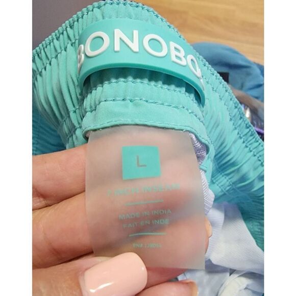 Bononos Men's Swim Trunks L 7" - Picture 4 of 6